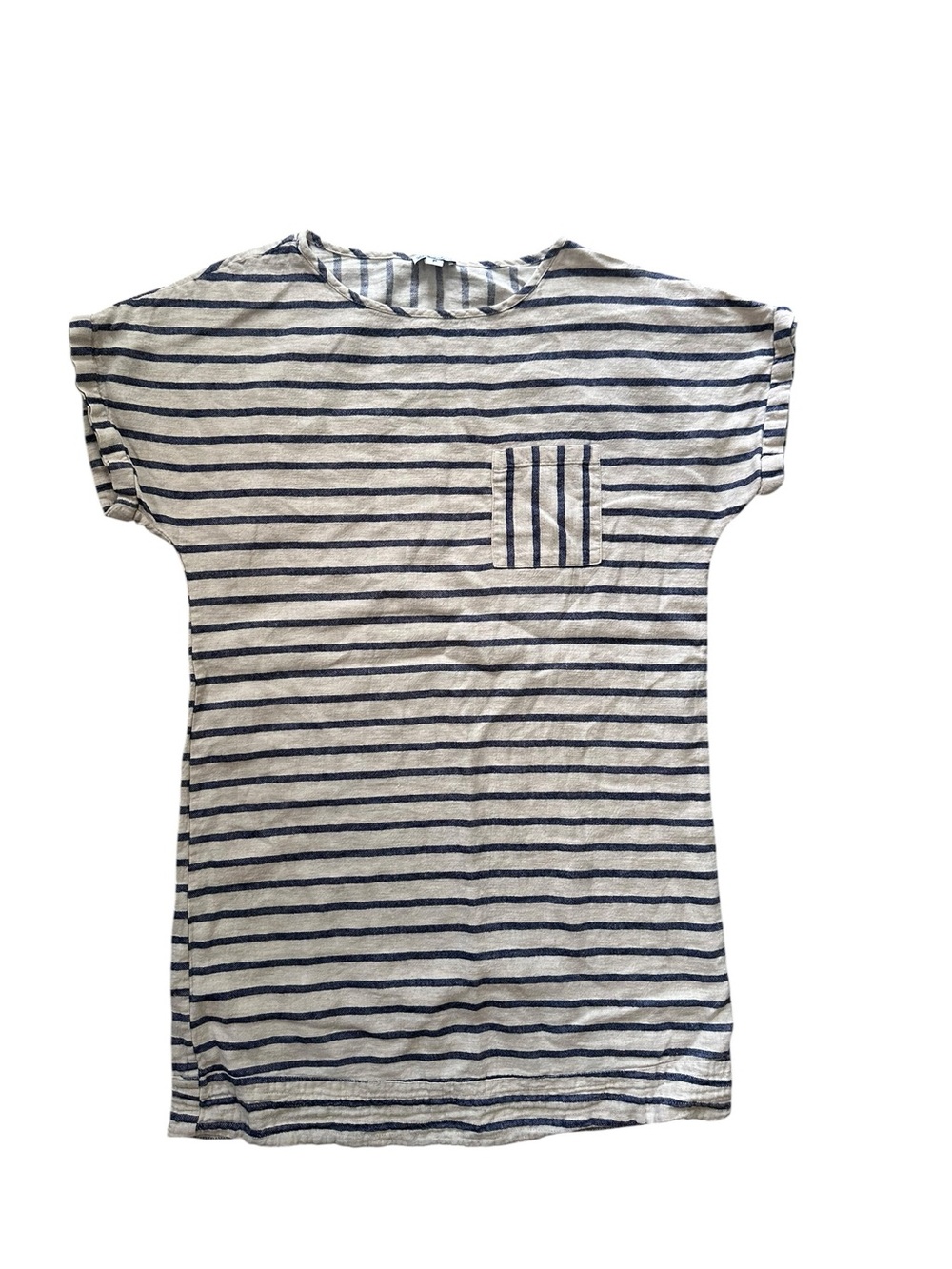 Steven Alan Solange Top Navy & Cream Stripe Size  Small